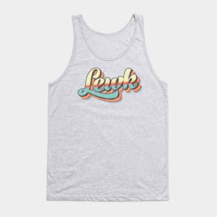 Lewk 70's Retro Tank Top